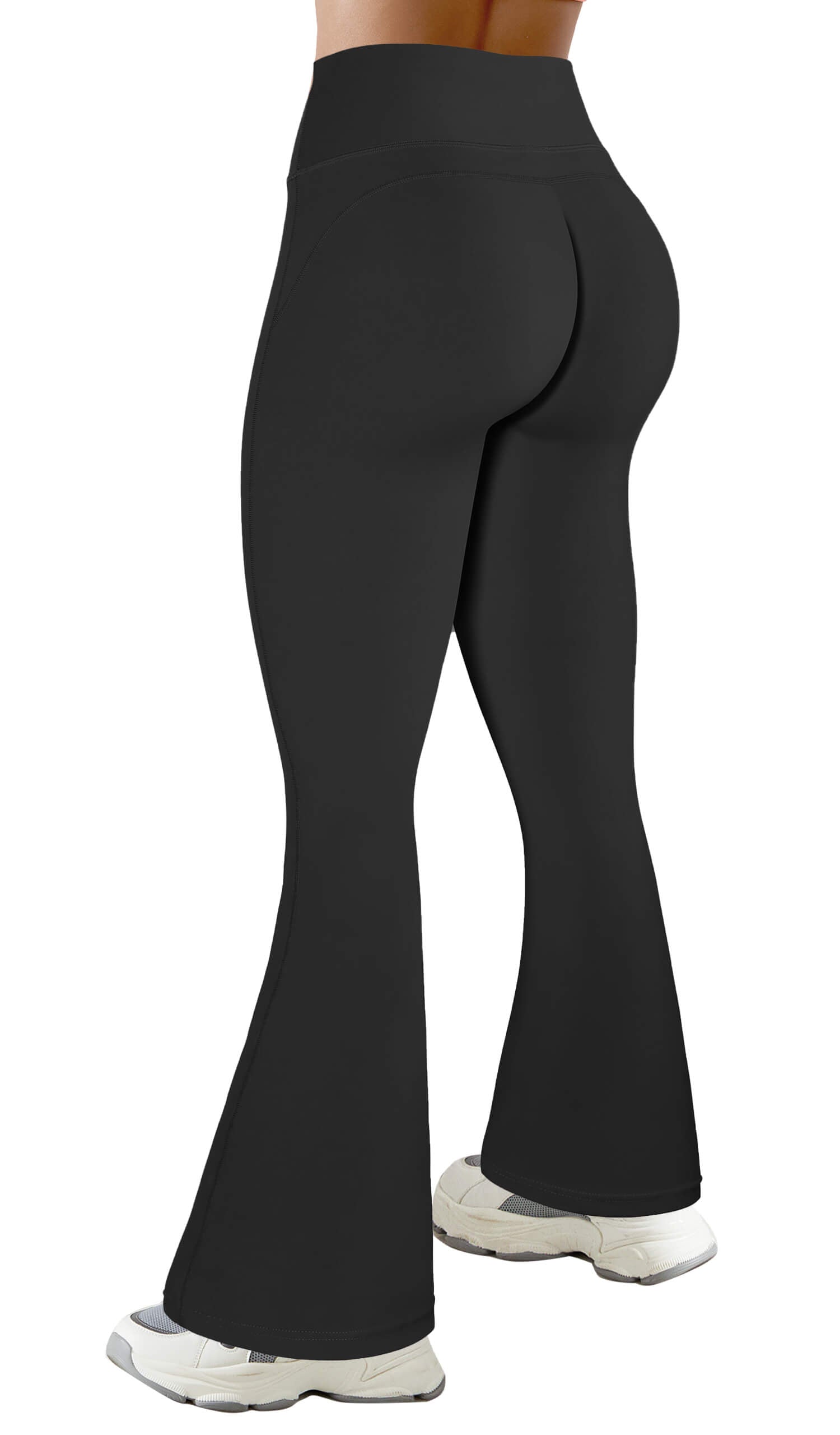 Scrunch Butt Lifting Flare Leggings for Women Workout Gym High Waisted –  Sogetdo